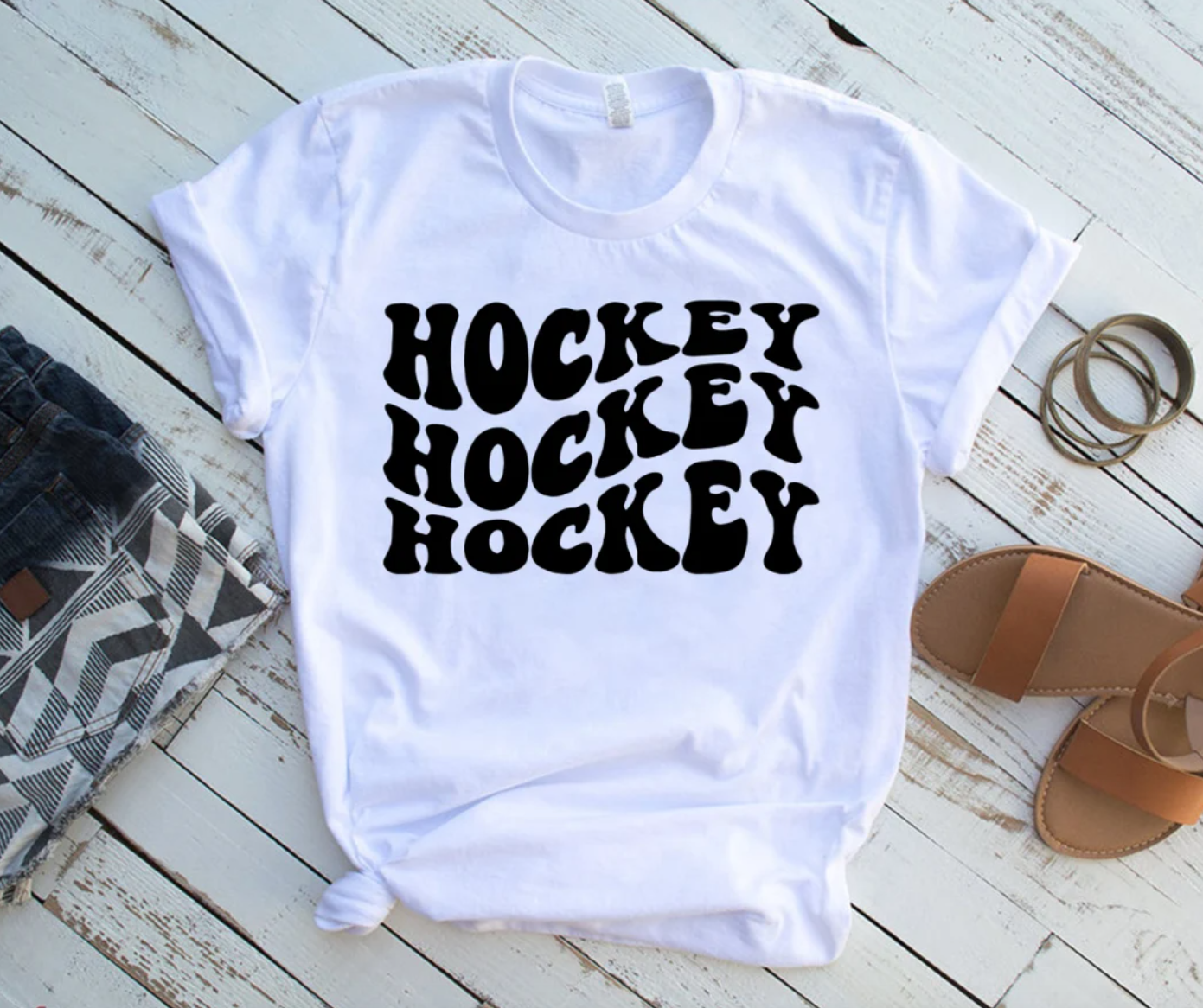 Hockey Tee | Hockey Mom Tee | Sports Tee | Hockey Tee | Las Vegas Hockey Tee | Kids Sports Tee | Hockey Mom Life Tee | Various Print Colors