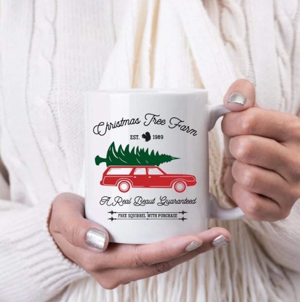 Christmas Vacation Mug | Christmas Mug | Holiday Mug | Christmas Tree Mug | 11oz Mug