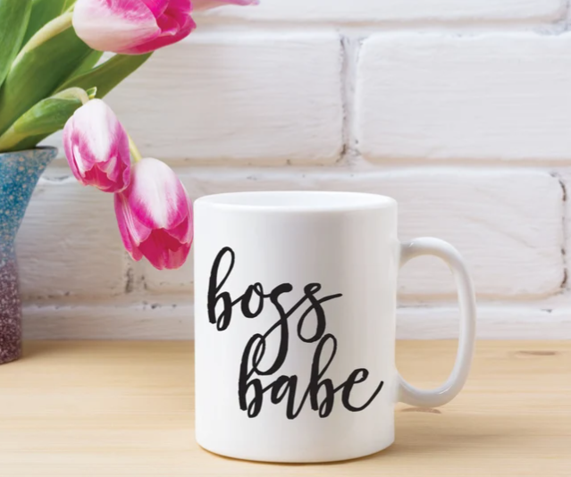 Boss Babe Mug | Funny Mom Mug | Girl Boss Coffee Mug | Inspirational Mug | Tea Mug | 11oz Mug