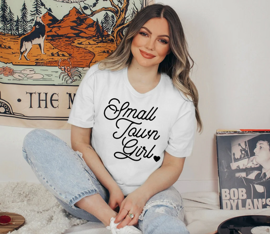 Small Town Girl Tee | Midwest Shirt | Hometown Tee | Various Print Colors